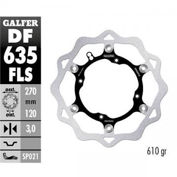 GALFER ディスクウェーブフローティング (DF635FLS)