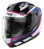 NOLANヘルメット N60-6 メタルブラック(ホワイト/ピンク/ブルー)