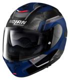 NOLANヘルメット Modulari X-1005 ULTRA CARBON カーボン(ブルー/シルバー)/フラットカイマンブルー