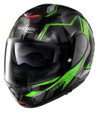 NOLANヘルメット Modulari X-1005 ULTRA CARBON カーボン(グリーン)/グロッシーブラック