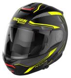 NOLANヘルメット Modulari N100-6 フラットブラック(イエロー/ホワイト/アンスラサイト)