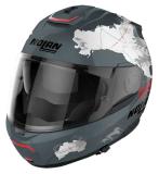 NOLANヘルメット Modulari N100-6 スレートグレー(C.CHECA/ホワイト)