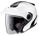 NOLANヘルメット Hybrid-Jet N40-5 メタルホワイト