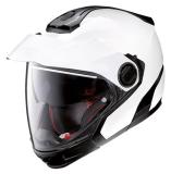 NOLANヘルメット Hybrid-Jet N40-5 GT メタルホワイト