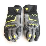 Dainese(ダイネーゼ) CARBON 3 SHORT GLOVES black/charcoal-gray/fluo-yellow