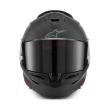 Apinestars S-R7 ソリッド ブラックマット ヘルメット