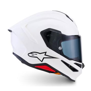 Apinestars S-R7 ソリッド ホワイトグローシー ヘルメット