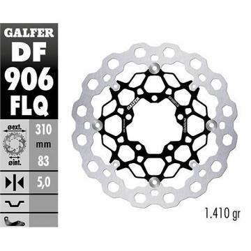 GALFER ディスクキュービックコンプリート 309.5x5mm (DF906FLQ)