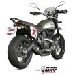 MIVV GP PRO ブラックステンレススリップオン Scrambler800 15-20