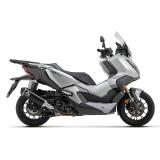 Arrow(アロー) インディレースカーボンエンドスリップオン ADV350 22-24 (NF13)