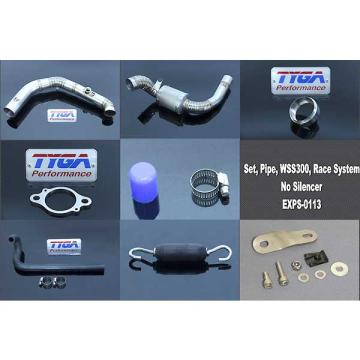 Tyga Performance (タイガパフォーマンス) パイプセット WSS300レース用(サイレンサー無) RC390 17-21