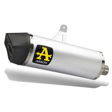 Arrow(アロー)  マックスレーステックカーボンエンドスリップオン Afria Twin 1100 AS 24-25