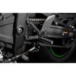 Gilles Tooling FXR アジャスタブルバックステップ ブラック Kawasaki ZX-4R ZX-4RR