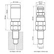 stahlbus 4ピースセットブリーダーボルト M10x1.0x16mm