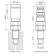 stahlbus ブリーダーボルト 3/8インチ 24UNFx16mm(M)