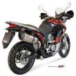 MIVV SUONOスリップオンカーボンエンドキャップ XLV700 TRANSALP 08-13