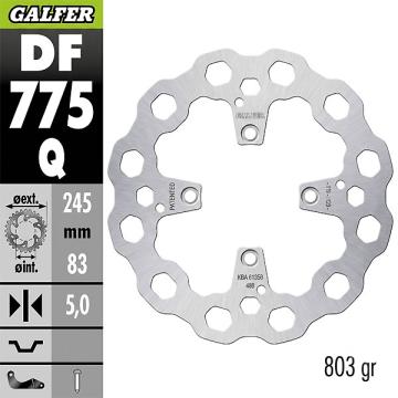 GALFER CUBIQディスク  245X5mm DF775Q