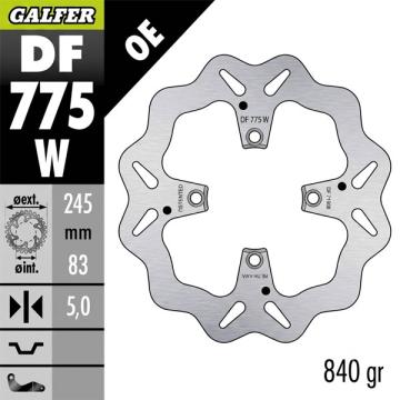 GALFER Waveディスク  245X5mm DF775W