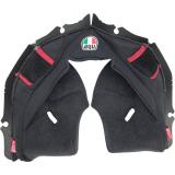 AGV チークパッド ブラック/レッド PISTA GP-RR