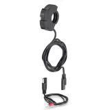 GIVI(ジビ)バイク用 USB・USB-C 電源ソケット ハンドルバー取付 電源ケーブル・ヒューズ付