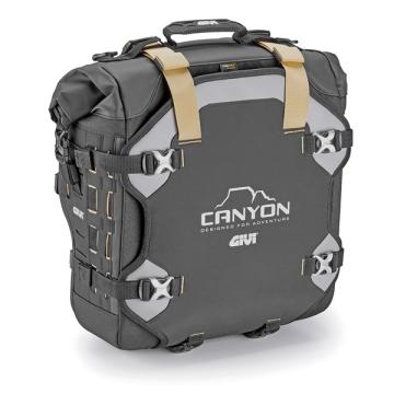 GIVI(ジビ ) GRT727 Canyon 防水サイドバッグ 25L MONOKEY CAM-SIDE バイク用