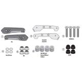 GIVI ジビ GIVI ジビ STEALTH ステルス サイドバッグホルダー 左右セット EASY12L/EASY12R用 YAMAHA MT-09