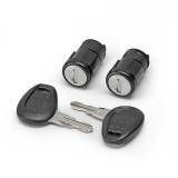 GIVI(ジビ) EASY12R・EASY12L用 ロックキーキット 左右セット ブラックハンドル ブッシュ付 サイドバッグ用