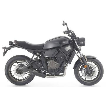 ARROW REBELサイレンサーフルエキゾースカーボンエンドストリート XSR700 21-24