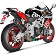 Akrapovic(アクラポビッチ) スリップオンライン カーボン スリップオンマフラー RSV4 / TUONO V4 17-20 レース専用