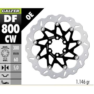 GALFER ガルファー Wave フローティングブレーキディスク 300mm KTM RC390用