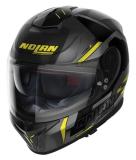  NOLANヘルメット Integrali N80-8 フラットラバグレー(ブラック/イエロー)