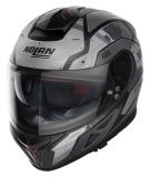  NOLANヘルメット Integrali N80-8 フラットブラック(シルバー)