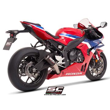SC PROJECT(エスシー プロジェクト) SC-T スリップオン排気バルブ付き フルチタンリンクパイプ CBR1000RR-R 24-25