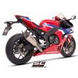 SC PROJECT(エスシー プロジェクト) SC1-R 250mmスリップオン排気バルブ付き フルチタンリンクパイプ CBR1000RR-R 24-25