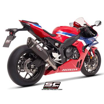 SC PROJECT(エスシー プロジェクト) SC1-R 350mmスリップオン排気バルブ付き フルチタンリンクパイプ CBR1000RR-R 24-25