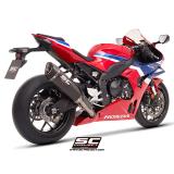 SC PROJECT(エスシー プロジェクト) SC1-R 350mmスリップオン排気バルブ付き フルチタンリンクパイプ CBR1000RR-R 24-25