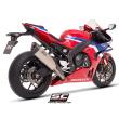 SC PROJECT(エスシー プロジェクト) SC1-R 350mmスリップオン排気バルブ付き フルチタンリンクパイプ CBR1000RR-R 24-25