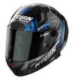  NOLANヘルメット X-804 RS ウルトラカーボン カーボン(ホワイト/クロームブルー)