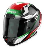  NOLANヘルメット X-804 RS ウルトラカーボン カーボン(ホワイト/レッド/グリーン)
