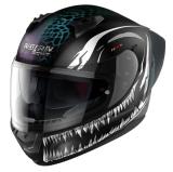  NOLANヘルメット N60-6 スポーツ フラットブラック(ホワイト/ゴールド)