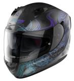  NOLANヘルメット N60-6 フラットラバグレー(IRIDESCENTバイオレット/ブラック)