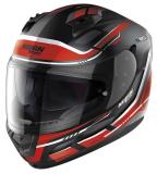NOLANヘルメット N60-6 フラットブラック(レッド/ホワイト)
