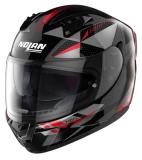 NOLANヘルメット N60-6 メタルブラック(レッド/シルバー)