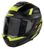NOLANヘルメット Modulari N120-1 フラットブラック(イエロー)