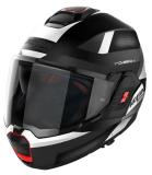 NOLANヘルメット Modulari N120-1 フラットブラック(ホワイト)
