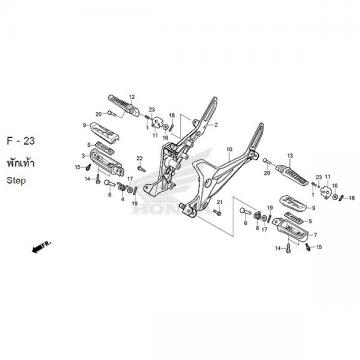 タイホンダ メインステップ R F-23 (NO,2)