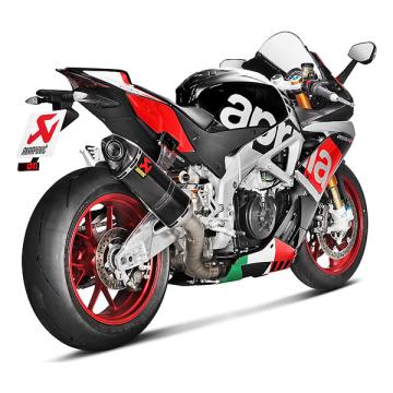 Akrapovic Evolutionフルエキゾーストカーボンエンド RSV4 15-20