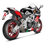 Akrapovic Evolutionフルエキゾーストカーボンエンド RSV4 15-20