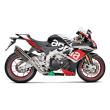 Akrapovic Evolutionフルエキゾーストカーボンエンド RSV4 15-20