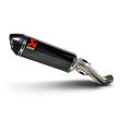 Akrapovic スリップオンカーボンエンドレース用　RSV4 09-14/Tuono V4 R 11-16